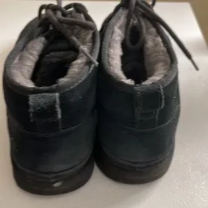 Men size 10 Uggs suede. (Used) Mens Uggs Sued Slippers Gently Used. Size 10 | eBay main image 3
